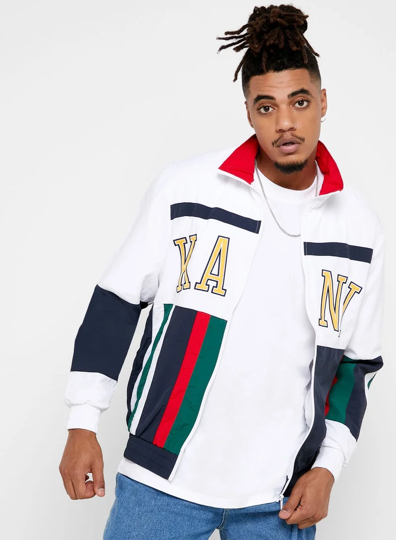 Karl Kani College Block Track Jacket