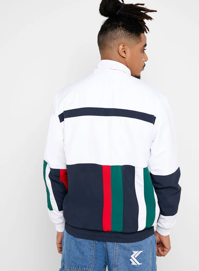 Karl Kani College Block Track Jacket