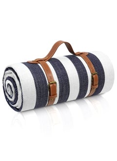 ASIV Portable Outdoor Picnic Blanket Camping Mat, Waterproof and Sandproof Large Foldable 3-Layer Outdoor Blanket, 80 By 80 Inches Suitable for 6 to 8 Adults, Camping, Parks, Beaches, Grass, Indoors  - Image 1