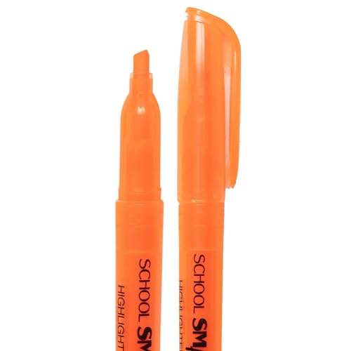 School Smart Chisel Tip Highlighters- Assorted Colors, 4.5 H x 6.7 L x 3.2 W, Pack of 20 - Image 3
