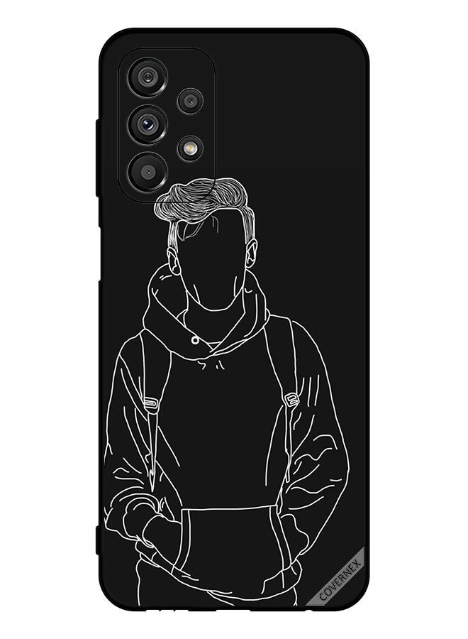 Covernex غطاء حماية لجهاز سامسونج جالاكسي A73 5G رسم لجاكيت ولد - Image 1