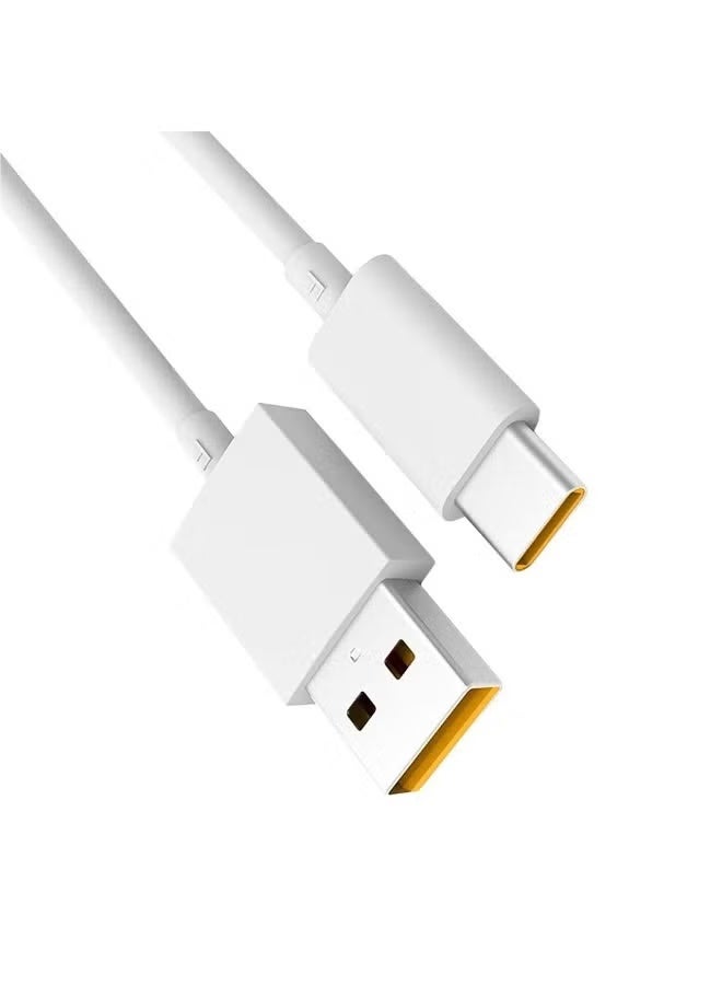 ليناكز الأصلي كابل شحن سريع أصلي بقوة 65 واط من نوع USB إلى Type C متوافق مع هواتف Realme XT|XT 730G| X2|C12| Oppo Reno 6|5|4 Pro 5G Realme Narzo 20A|6|7|7Pro (الكابل فقط) - Image 1