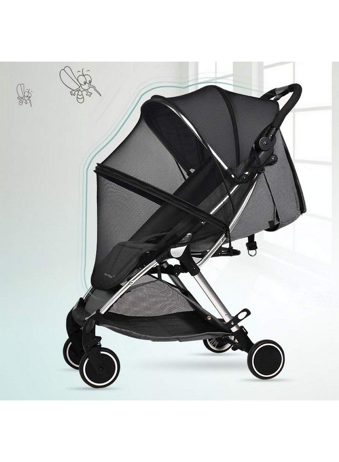 IBLUELOVER Stroller Sun Shade and Mosquito Net See Through Beach Walking Outdoor Accessory Breathable Mesh Protective Cover for Strollers Bassinets Car Seats - Image 2