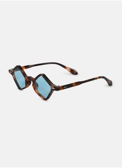 Haute Sauce Polarized Full Rim Diamond Sunglasses For Women  - Image 5