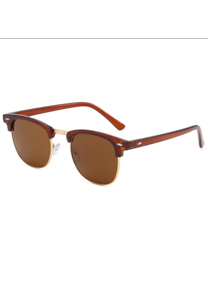 Semi Rimless Polarized Sunglasses - Image 1