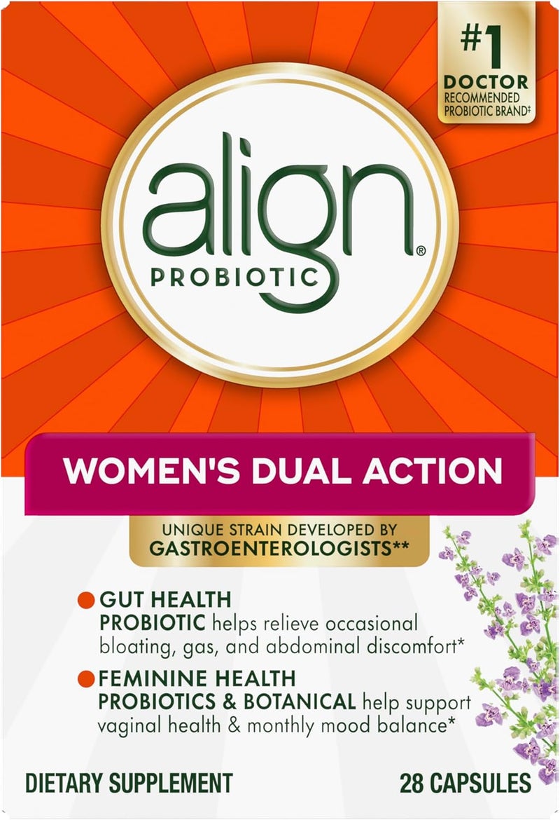 Align كبسولات البروبيوتيك المزدوجة للنساء - Image 1