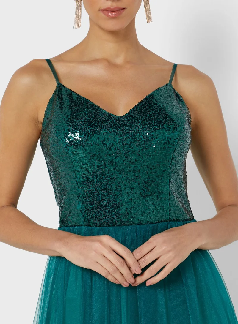 Ella Limited Edition Sequin Bodice Tulle Dress