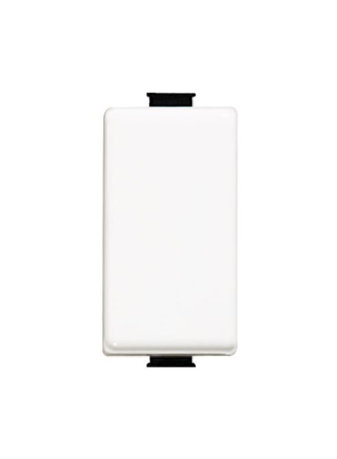bticino Matix Edge Single Pole Switch, 16 Amp, White