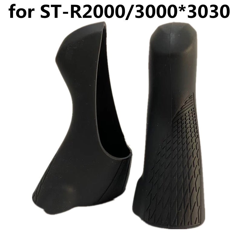 Generic Claris R2000 R3000 Silicone Cover Gear Shifter Black hand change set a pair of NEW applicable R2000/SORAR3000 