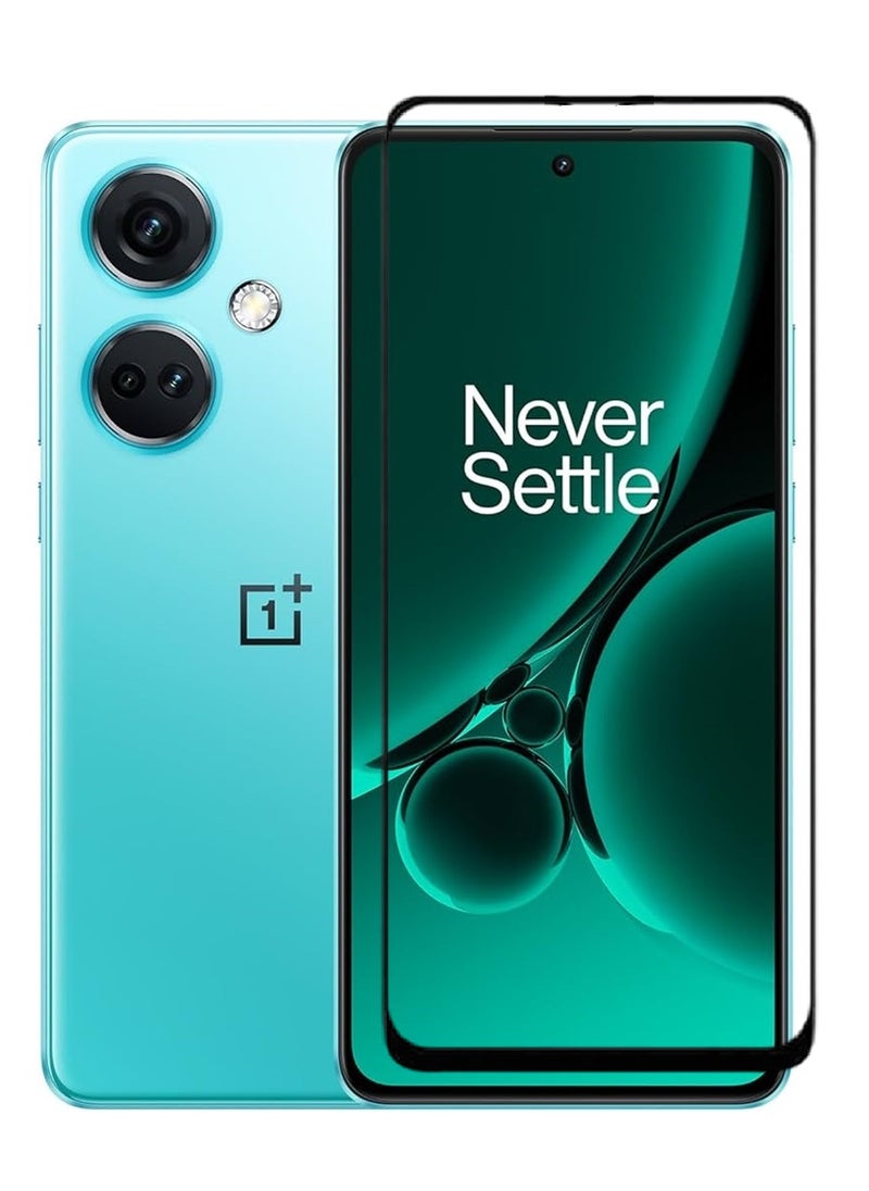 AINA Tempered Glass Screen Protector 5D Designed For OnePlus Nord CE3 Full Glue Edge to Edge Full Screen Coverage And Bubble Free - Image 1