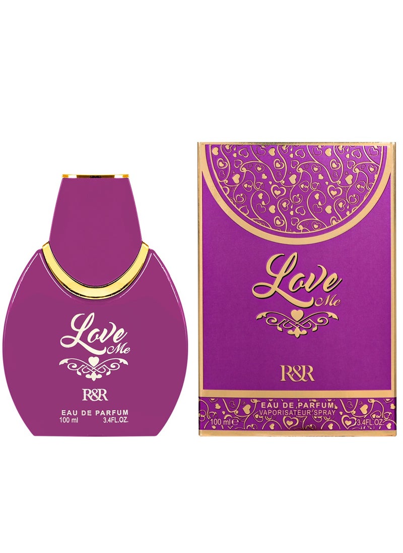 R&R LOVE ME PURPLE 100ML From Mahabub perfumes  - Image 3