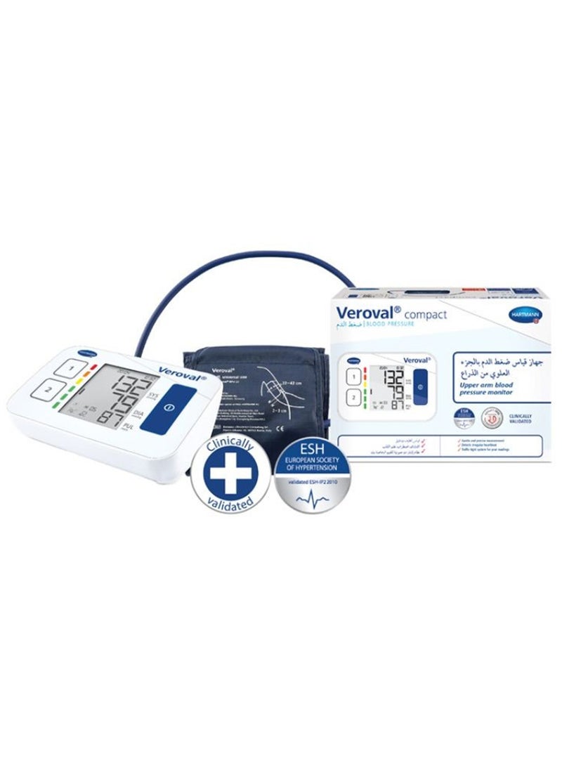Veroval - Compact Upper Arm Blood Pressure Monitor 1 Pc - Image 1