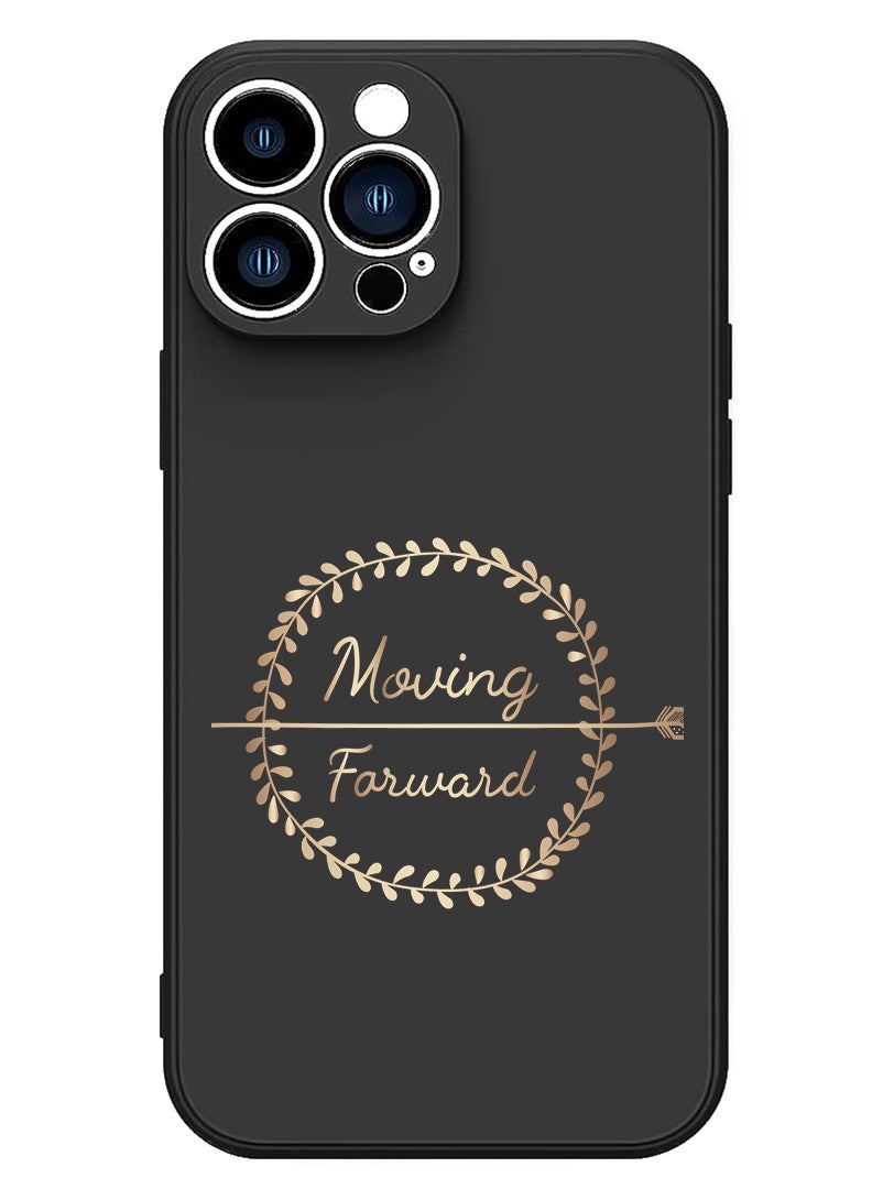 Theodor Protective Slim Fit Case Liquid Silicone Cover with Full Body Protection Anti-Scratch Shockproof Case For iPhone 13 Pro Max Black  - Music Recorder copy - Image 1