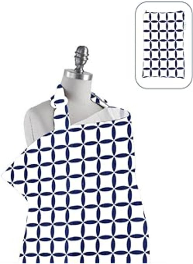 Komkom - Komkom Nursing Cover For Breastfeeding Circles/Navy - Image 1
