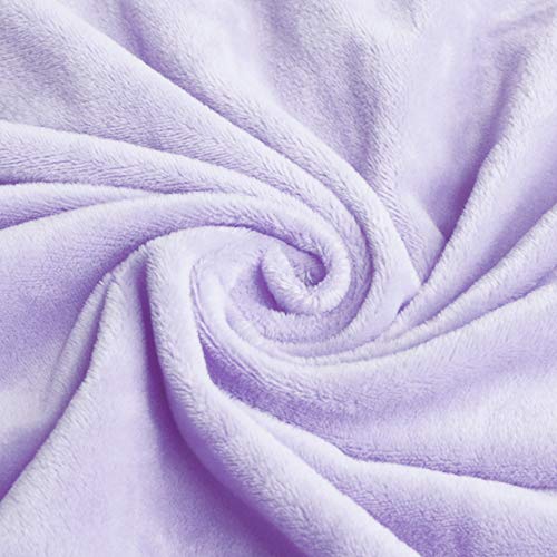 TL Care Heavenly Soft Chenille Fitted Crib Sheet 28 x 52 Warm and Cozy Neutral Chenille Sheet Lavender for Boys and Girls Fits Crib and Toddler Bed mattresses - Image 3
