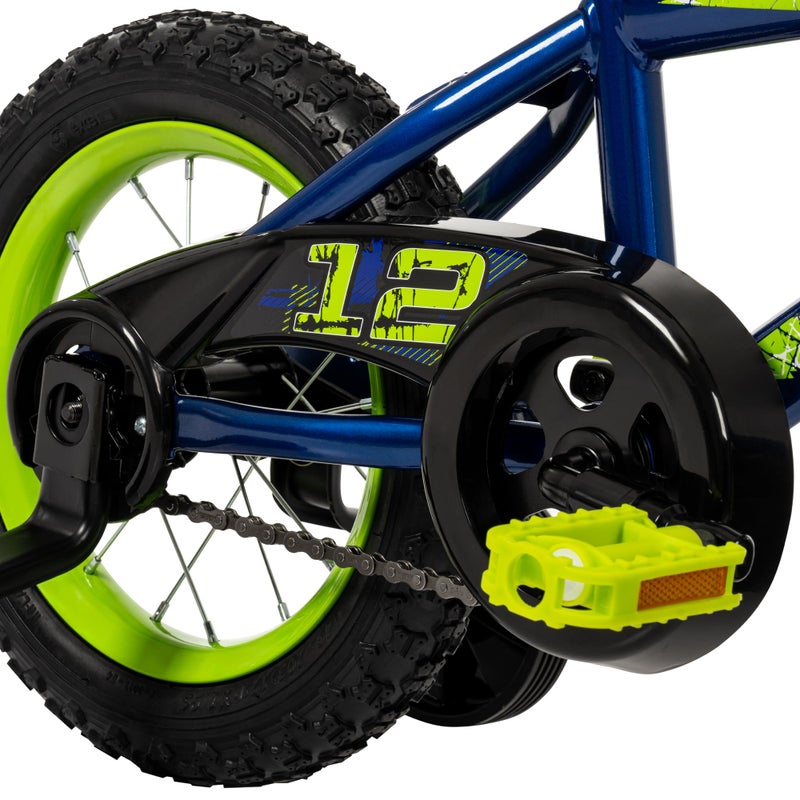 Huffy Upshot 12/16/20 Inch Boy's Bike for Kids, Multiple Color Options Available, Removable Training Wheels, BMX Design, Designed for Growth, Durable Construction, EZ Build Assembly - Image 5