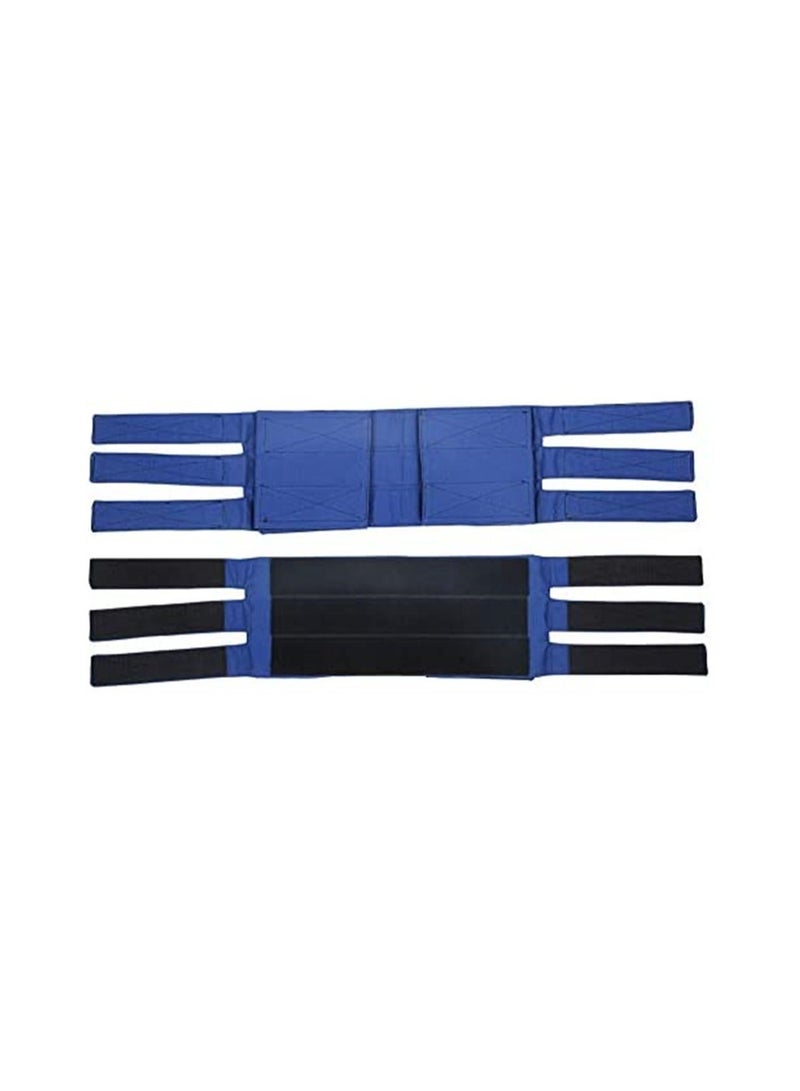 SYOSI Wheelchair Leg Restraint, Safety Transport Foot Support Belt Straps, Adjustable for Elderly and Disabled Accessories - Image 3