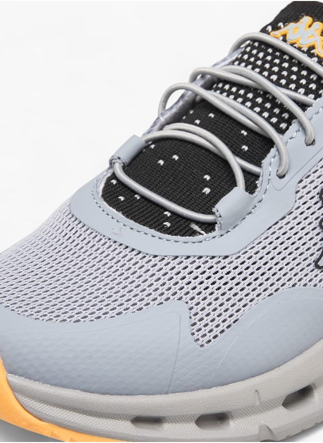 Kappa Boys Colourblock Sports Shoes With Lace-Up Closure  - Image 4