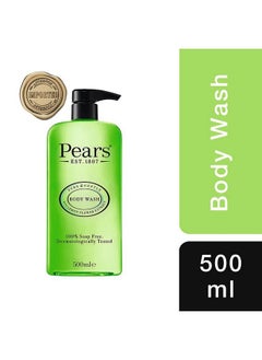 Pears جل استحمام نقي ولطيف للجسم مع زيت بتركيبة شفافة لإزالة الزيوت الزائدة بخلاصة زهرة الليمون خالٍ من الصابون بنسبة 100% مستورد 500 مل  - Image 3
