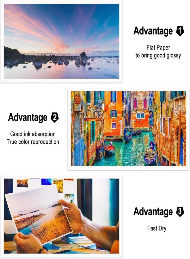 BIGFALCON Premium MATT Photo Paper 260 GSM A4 Size (210x297mm) RC Resin Coated Water proof Inkjet Photo Paper 100 Sheets for all Inkjet Printer (Pack of 5) - Image 5