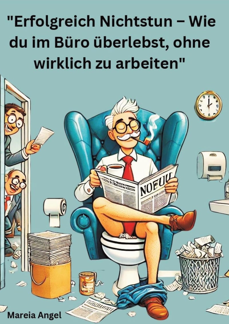"Erfolgreich Nichtstun – Wie du im Büro überlebst, ohne wirklich zu arbeiten": „Das zweite Büro – Erfolgreich durch den Arbeitsalltag kommen.“