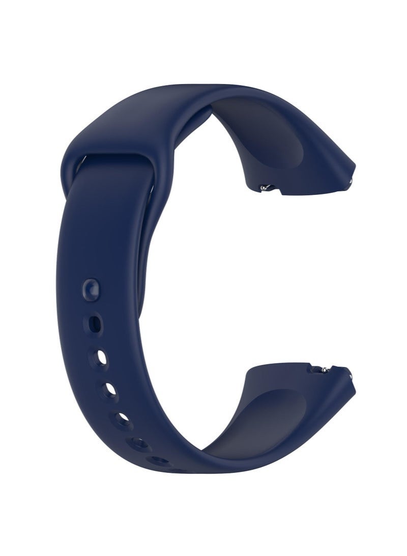 مستقبل نوفا 3 قطع من أحزمة السيليكون متوافقة مع Redmi Watch 3 Active/Redmi Watch 3 Lite Smartwatch حزام ساعة ناعم (أسود + أخضر + أزرق) - Image 3