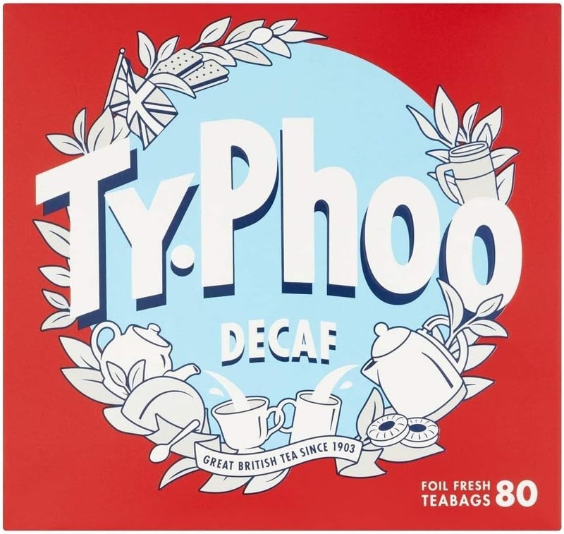 Typhoo أكياس شاي تايفو خالي من الكافيين - 80 قطعة - Image 5