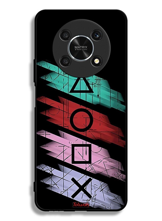 Tolwak Honor X9 5G Protective Case Cover Squid Game Icons - Image 2