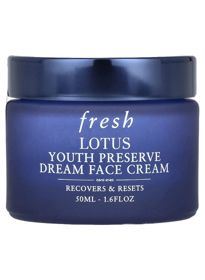Fresh Fresh, Lotus, Youth Preserve Dream Face Cream, 1.6 fl oz (50 ml)  - Image 1