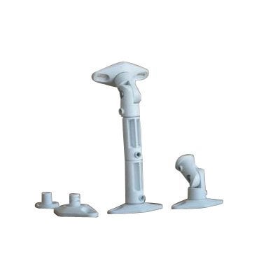 VideoSecu 2 White Universal Satellite Speaker Mounts/Brackets for Walls and Ceilings BS3 (White, 2 Pack) - Image 5
