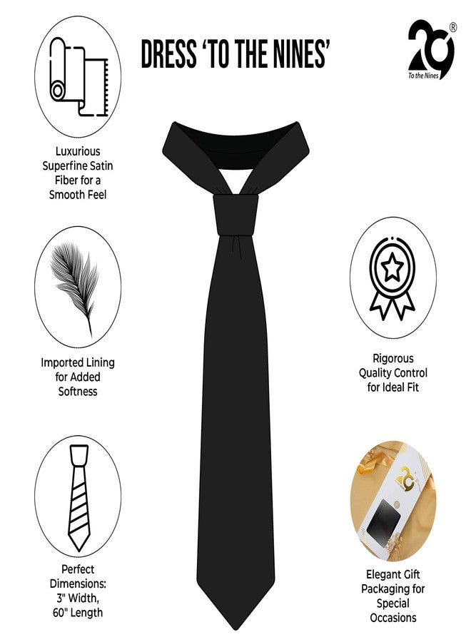 To The Nines Men's Dark Green Tie, Pocket Square & Lapel Pin - Image 3