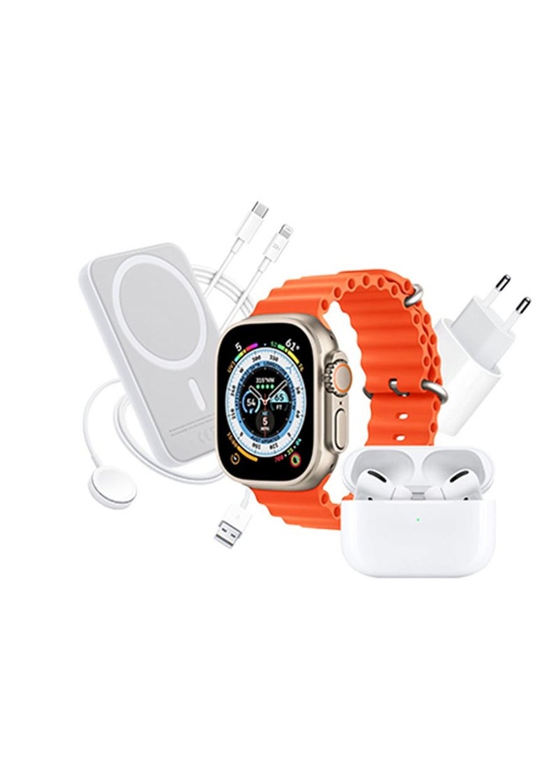 UNIQUE COMBINATION X8 MOBILE PHONE ACCESSORIES and SMART WATCH 8 in 1