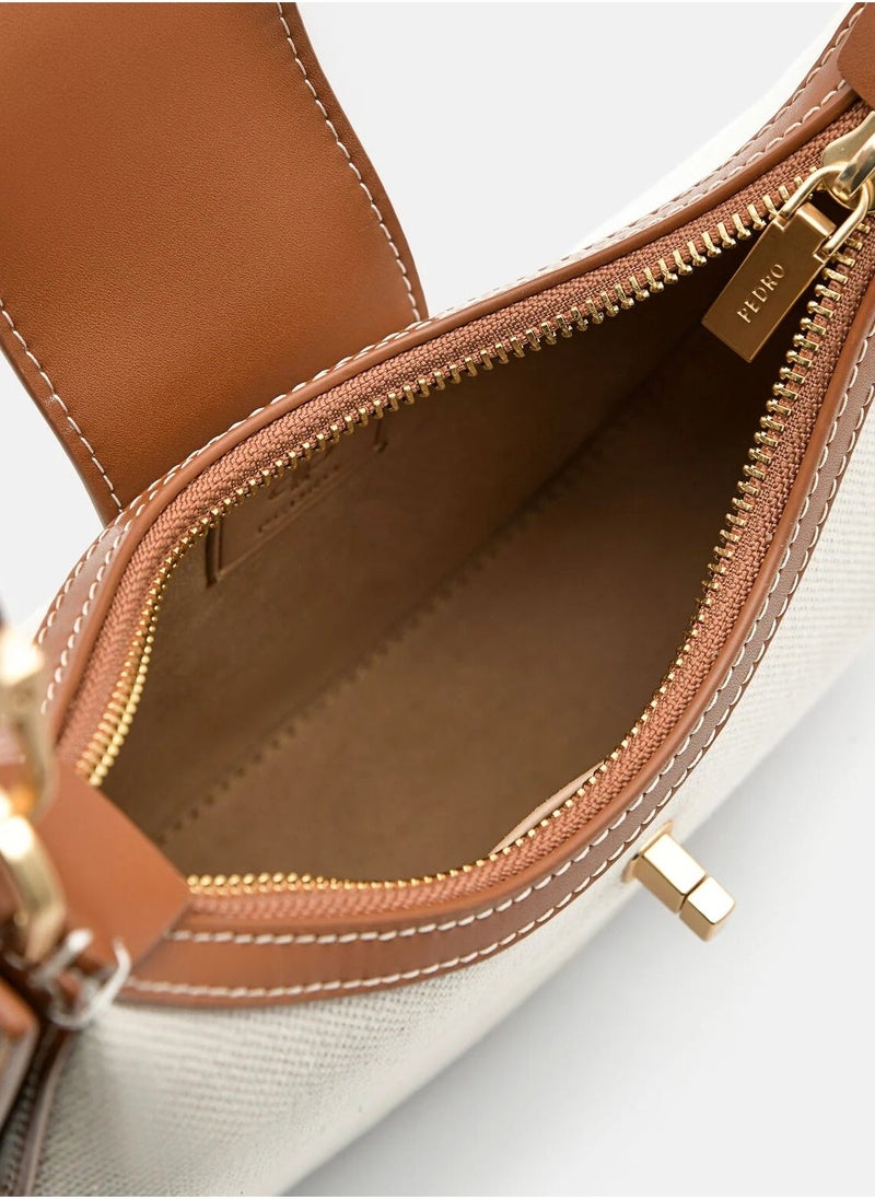 Pedro Pedro Icon Leather Hobo Bag Women's Shoulder Bag - Image 5