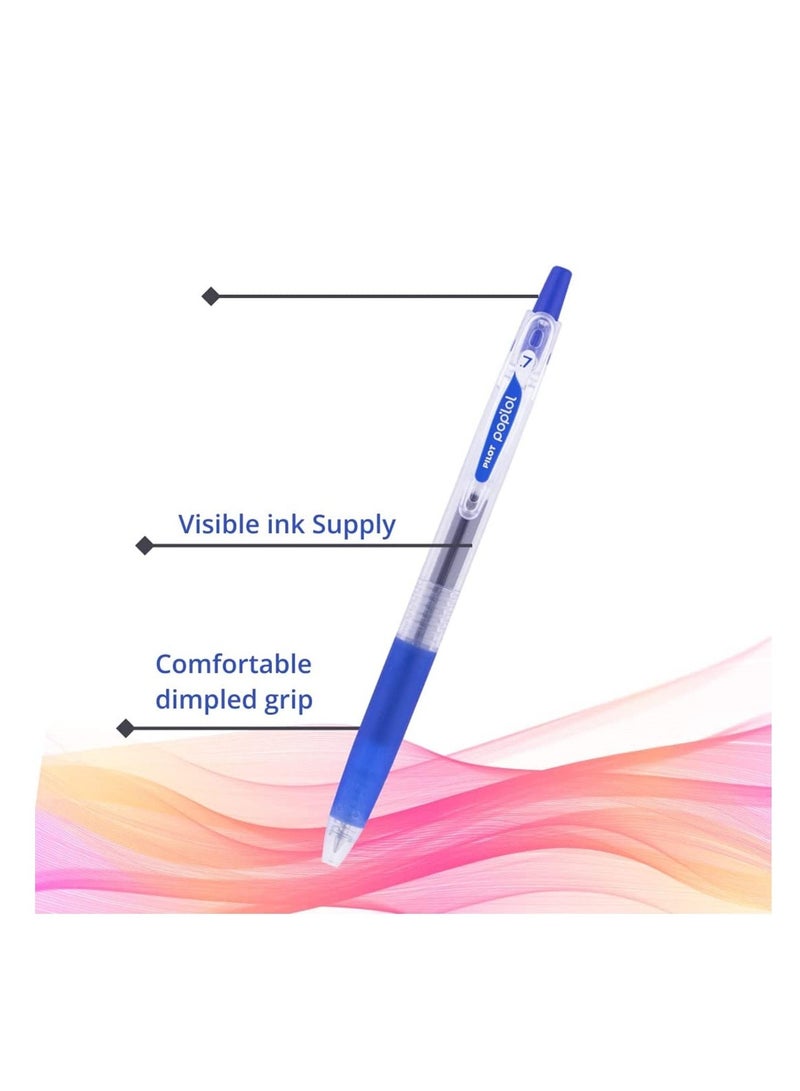 PILOT 4-Piece Gel Ink Roller Pen Red Ink - Image 3