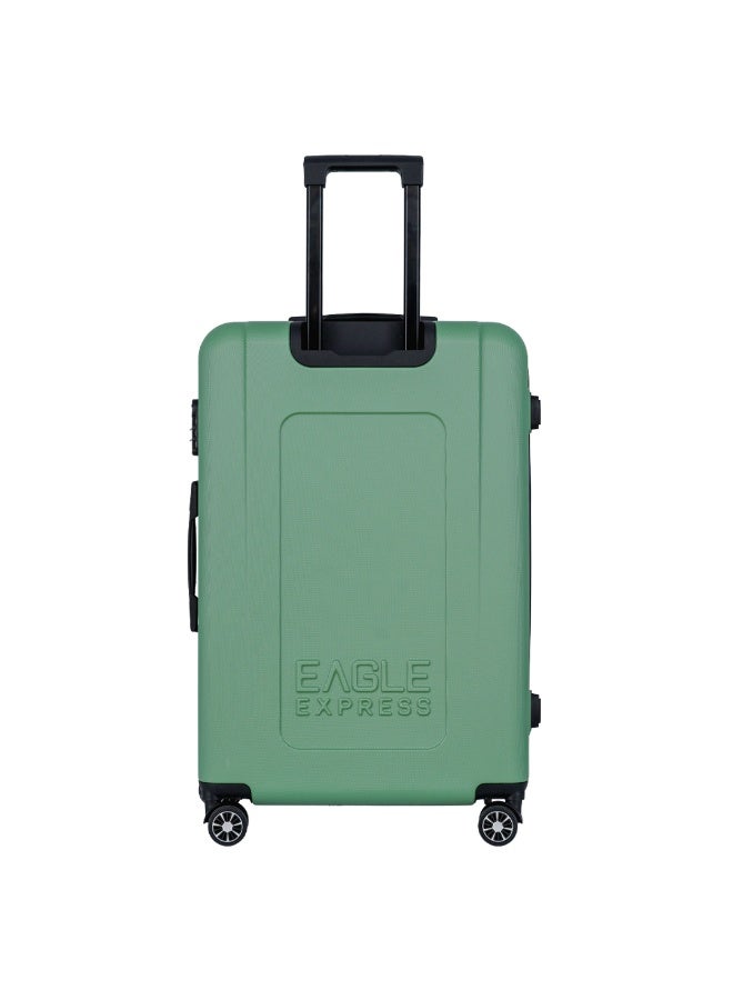 Eagle Express Superior ABS Hard Trolley Luggage - 24 inch - Green Tea - Scratch-Resistant - Free Protective Cover - 1-Year Warranty - Image 2