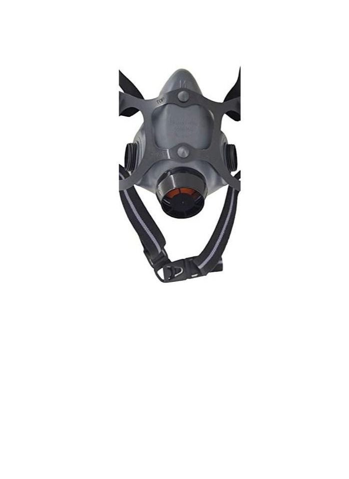 Honeywell - Honeywell North Half Mask Respirator Niosh Approved with Dual Filter Cartridges for Gases Vapors Dust - Image 1