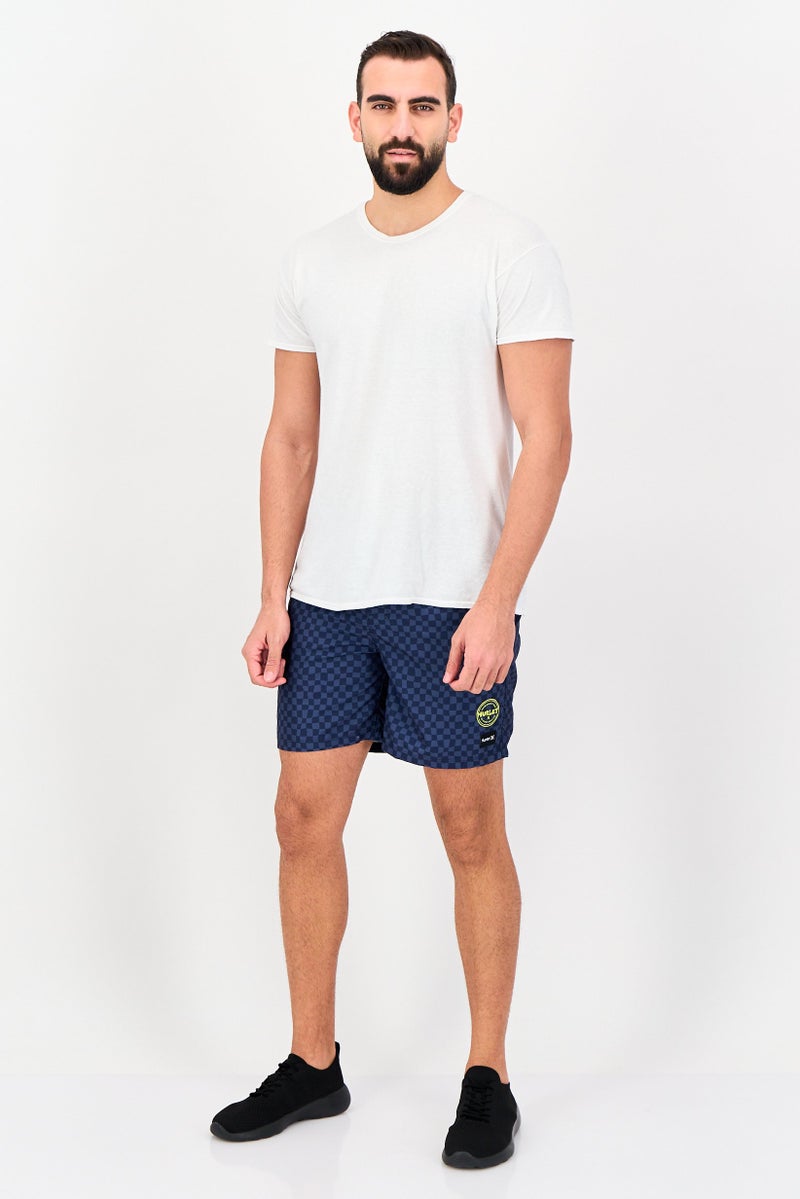 Hurley Men Sportswear Fit Brand Logo Basic Shorts, Multicolor - Image 4