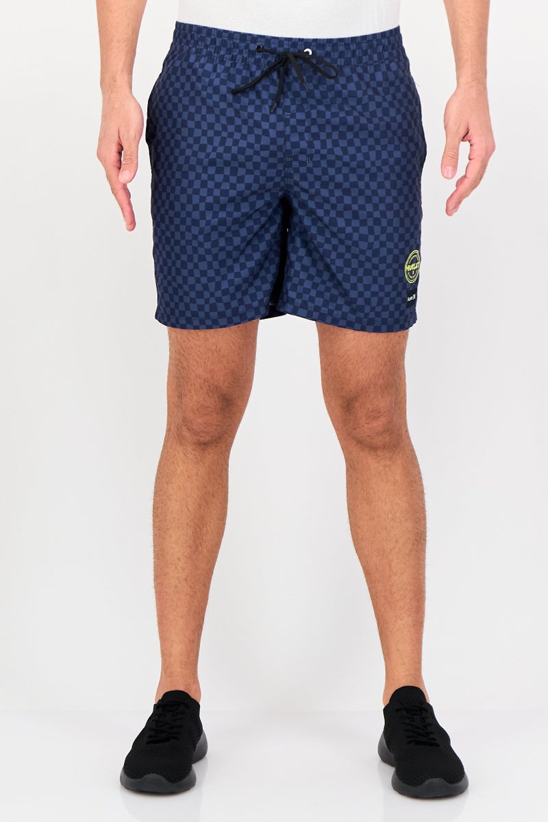 Hurley Men Sportswear Fit Brand Logo Basic Shorts, Multicolor - Image 1