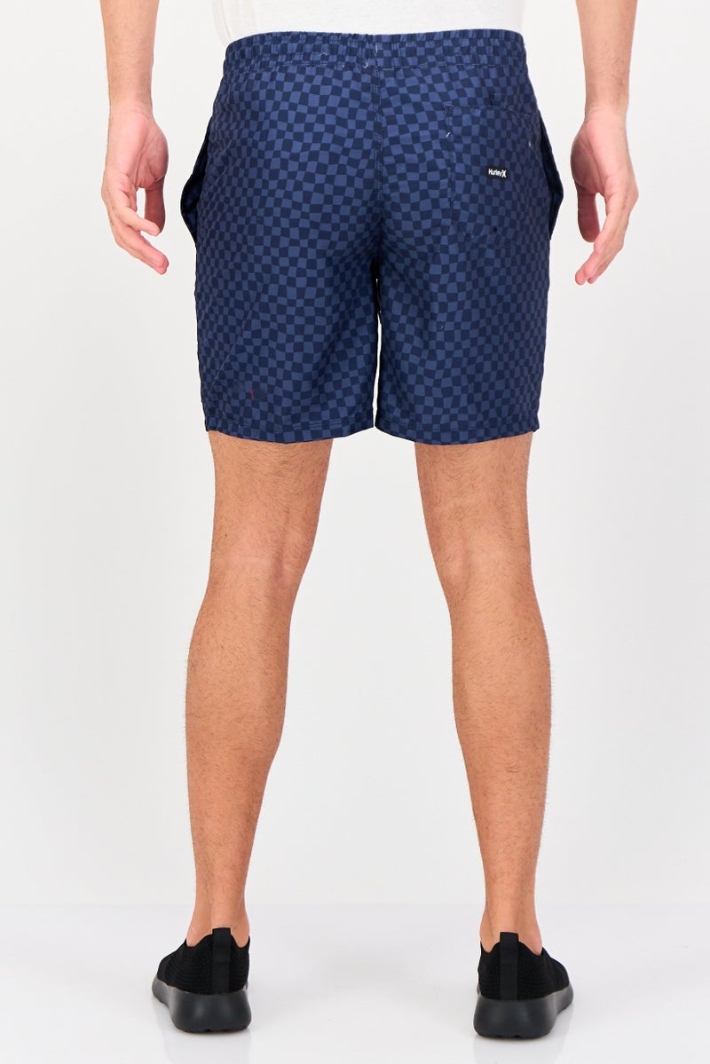 Hurley Men Sportswear Fit Brand Logo Basic Shorts, Multicolor - Image 3