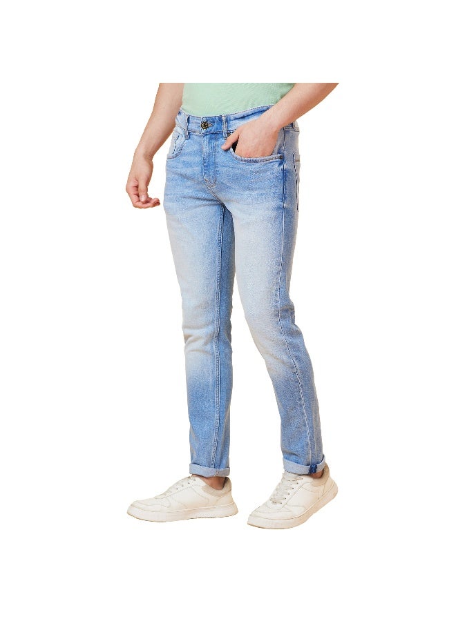 Being Human Mens Light Tone Slim Fit Denims - Image 3