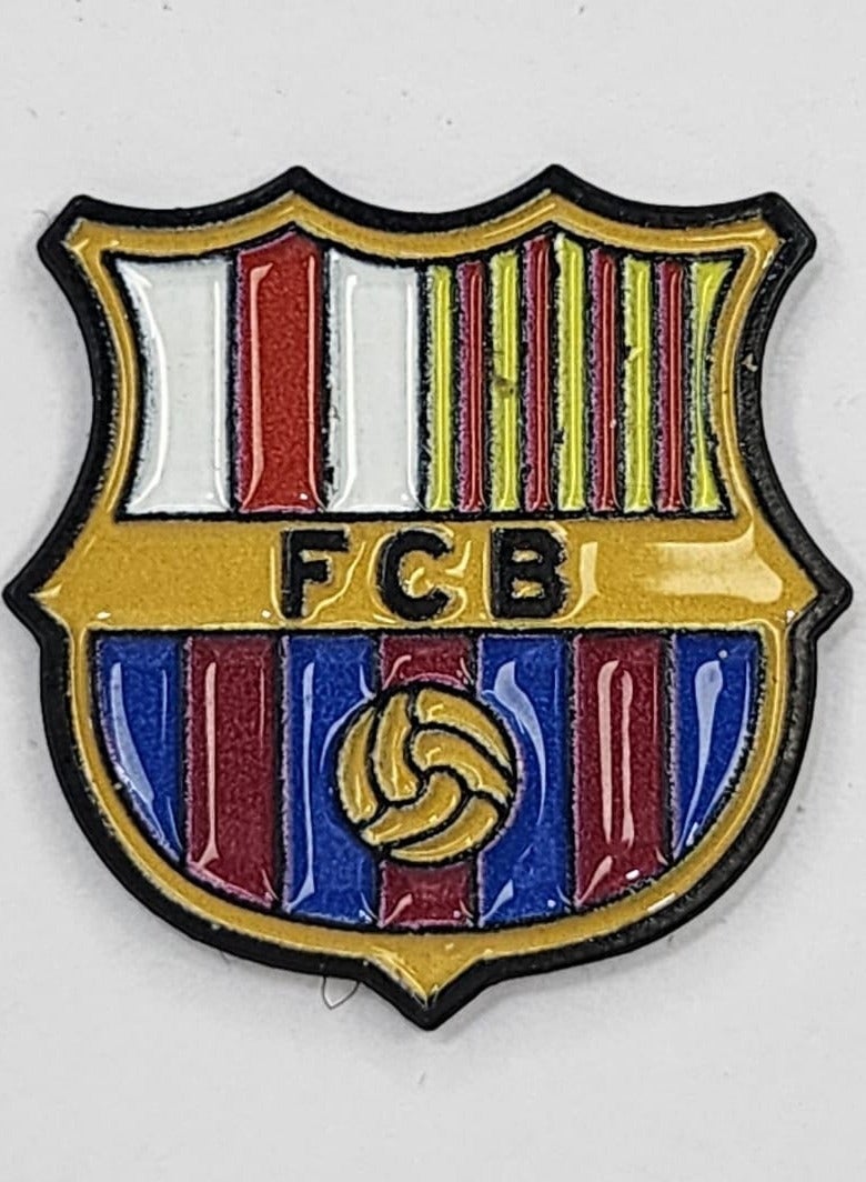 Metal sticker of Barcelona Club for mobile  iPad and smooth surfaces 