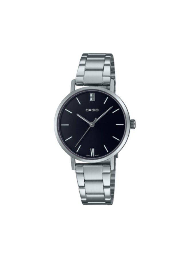 Watch for Women LTP-VT02D-1AUDF Analog Metal Silver