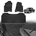 TripleAliners Truck Mat Compatible with 20192026 RAM 1500 Crew Cab Accessories Floor Mats Heavy Duty Custom Fit All Weather Protection TPE Pickup Liner Not for Classic - Image 2