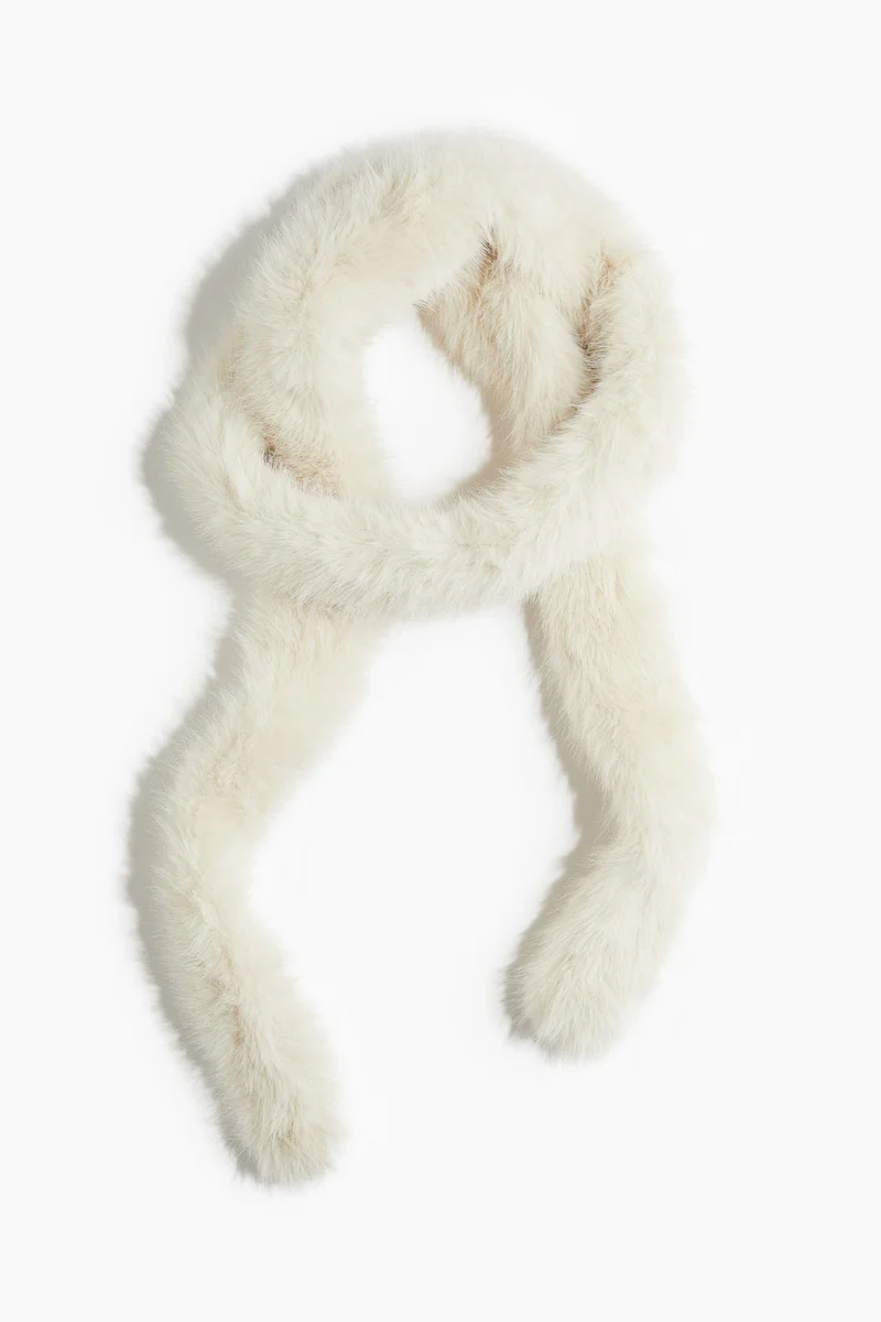 H&M Fluffy-knit scarf