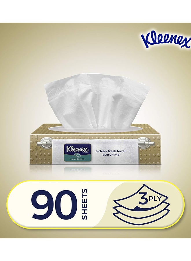 Kleenex Hand Towel, 1 Box x 90 Sheets, Disposable Towel Tissue for Hands, Kitchen and Bathroom use - Image 2