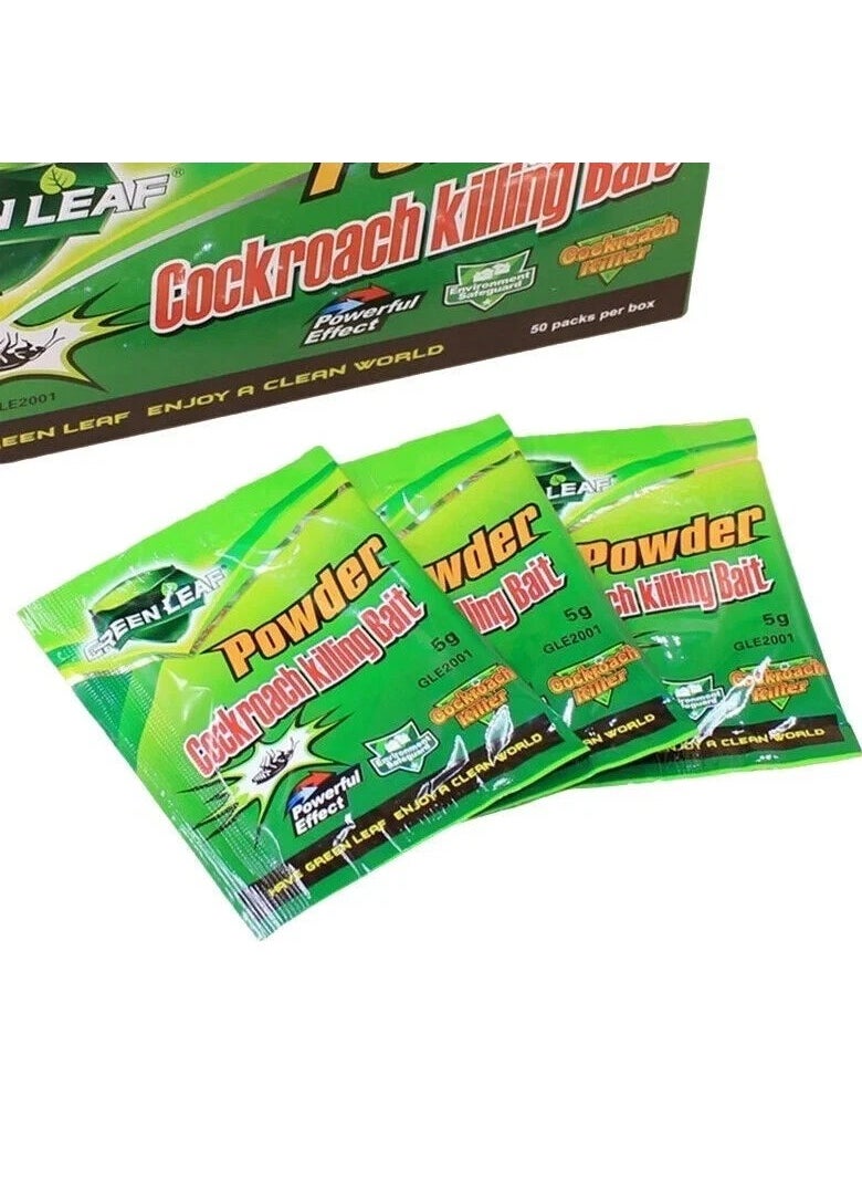 Green Leaf Pack Of 4 Cockroach Killing Bait  - Image 2