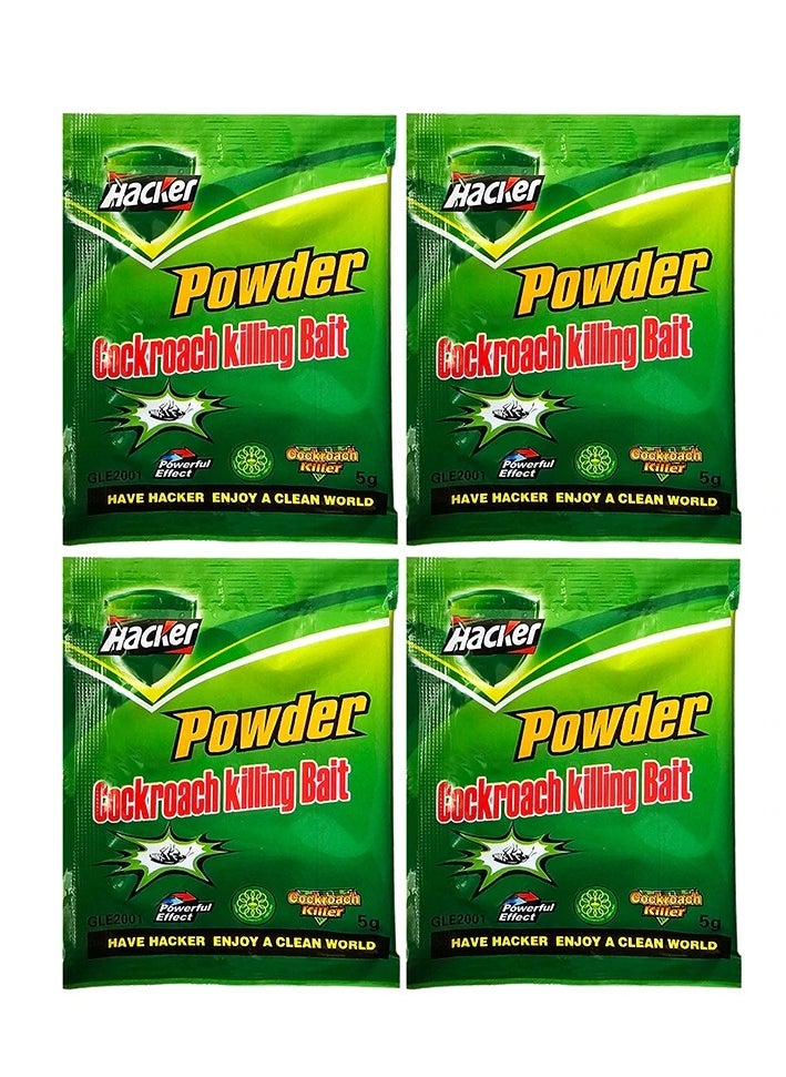 Green Leaf Pack Of 4 Cockroach Killing Bait  - Image 1