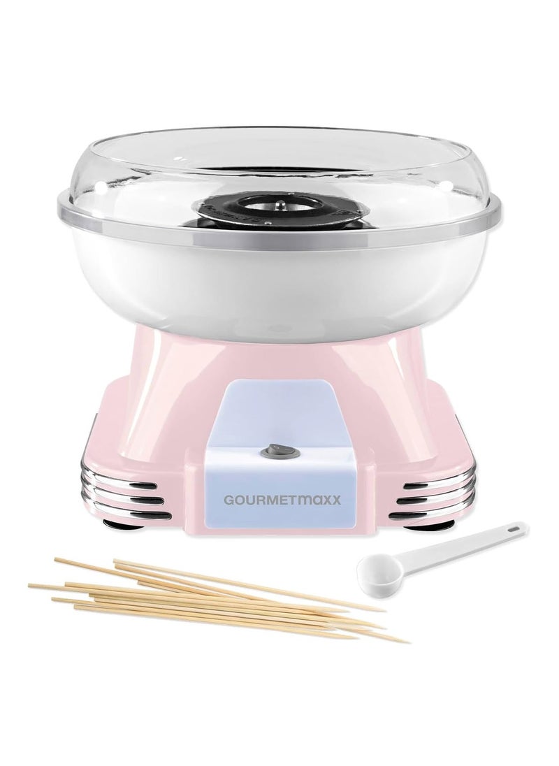 Cotton Candy Machine for Home – Nostalgic Retro Design with 10 Sticks & Measuring Spoon [Pink] | High-Quality Cotton Candy Maker - pzsku/ZFD5EFC2B599AAA12E73AZ/45/_/1731492234/0d3b312f-fac0-41a5-9c3d-68a25a8be026