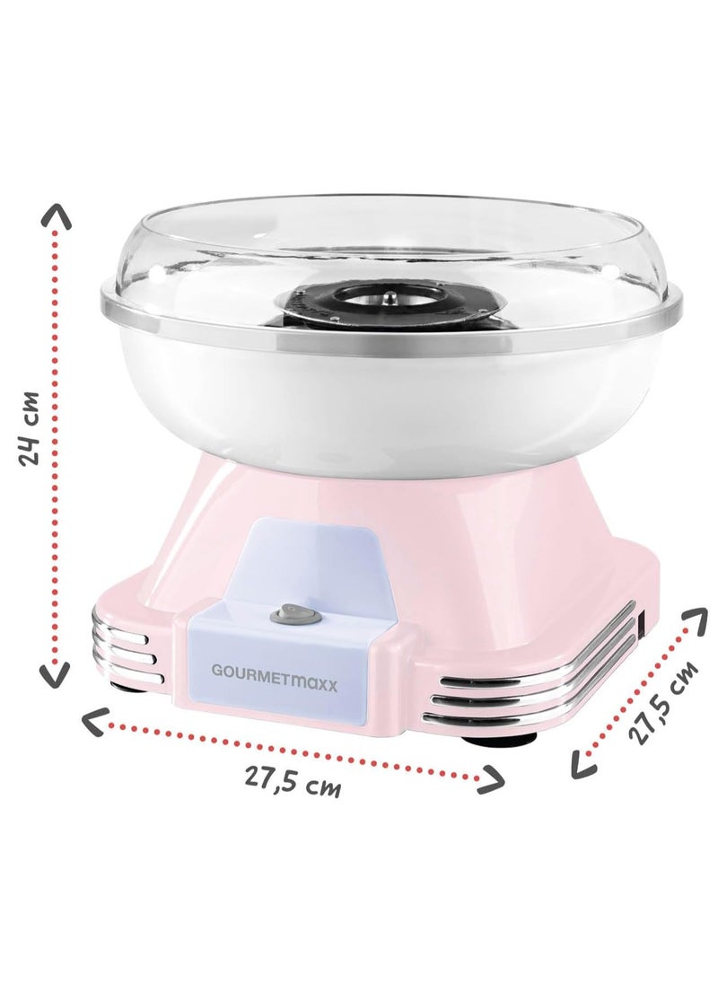 Cotton Candy Machine for Home – Nostalgic Retro Design with 10 Sticks & Measuring Spoon [Pink] | High-Quality Cotton Candy Maker - pzsku/ZFD5EFC2B599AAA12E73AZ/45/_/1731492238/480073fc-d7c0-488c-80c8-c23fc0b67630