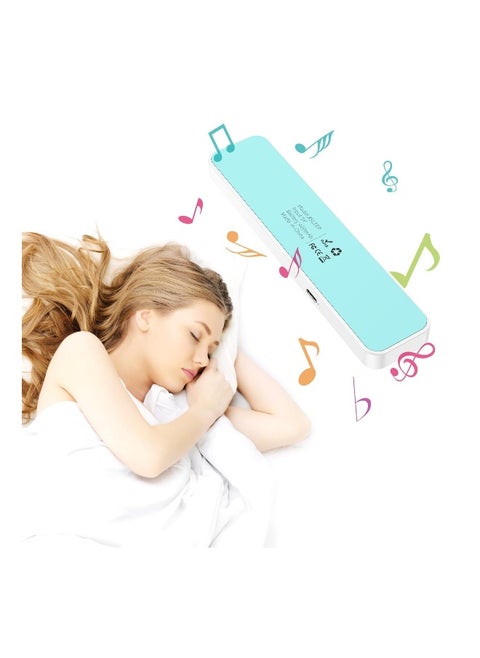 Pillow Speaker Bone Conduction Stereo, Mini Portable Bluetooth Pillow Speakers for Sleeping, Under Pillow Speaker Insomnia Mini White Noise Machine with Timing Function
